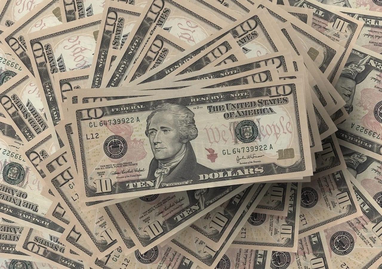Banconote false da 10 dollari